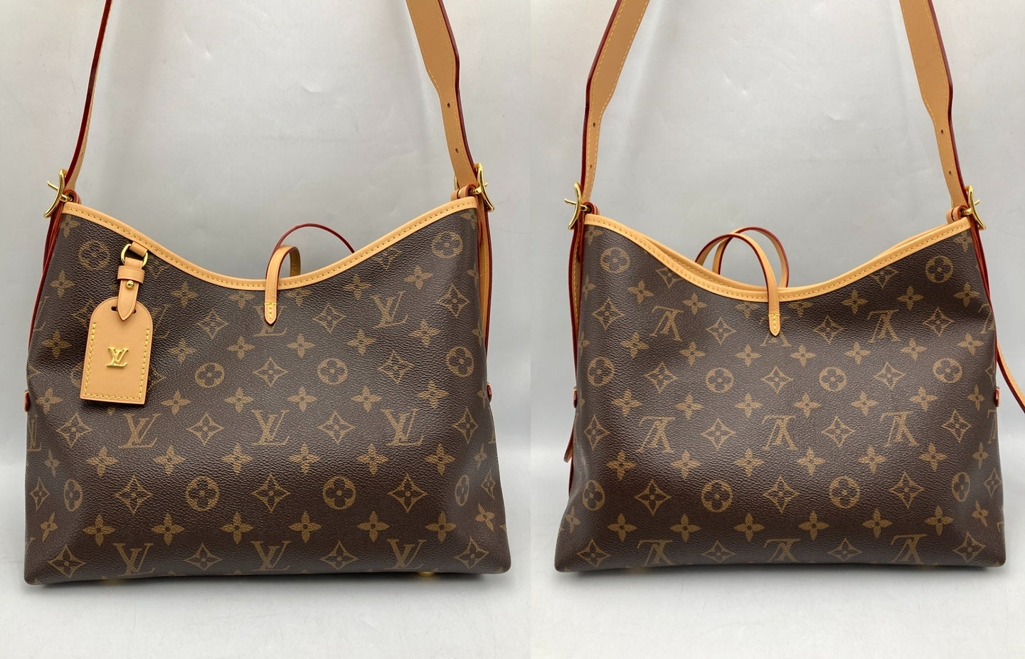 LOUIS VUITTON ルイヴィトン モノグラム キャリーオール NM PM M46203 中古 D4