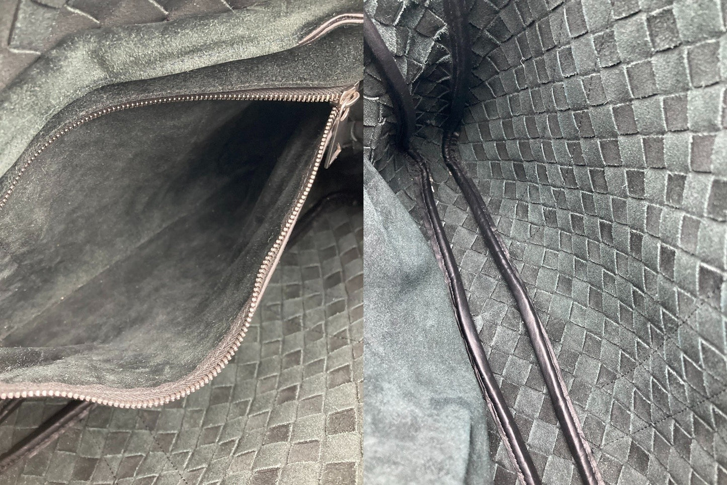 BOTTEGA VENETA ボッテガヴェネタ イントレチャート ブリーフケース ブラック 中古 D4