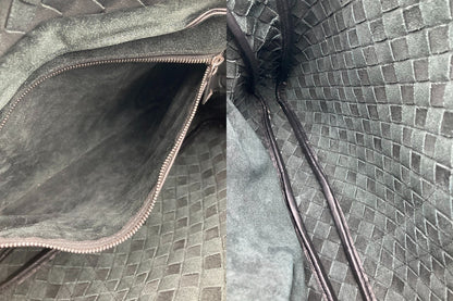 BOTTEGA VENETA ボッテガヴェネタ イントレチャート ブリーフケース ブラック 中古 D4