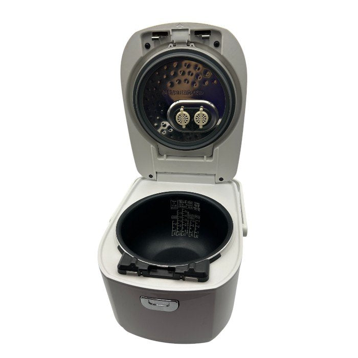 IRIS OHYAMA アイリスオーヤマ 5.5合 圧力IH ジャー炊飯器 RC-PD50-W キッチン家電 ホワイト 銘柄炊き 中古 W４