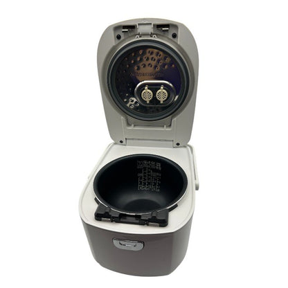 IRIS OHYAMA アイリスオーヤマ 5.5合 圧力IH ジャー炊飯器 RC-PD50-W キッチン家電 ホワイト 銘柄炊き 中古 W４