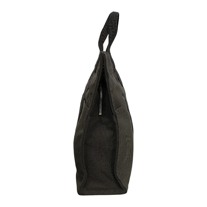 HERMES エルメス エールライン MM キャンバス トートバッグ ユニセックス A4収納 キャンバス 通勤 通学 チャコールグレー 中古 T1