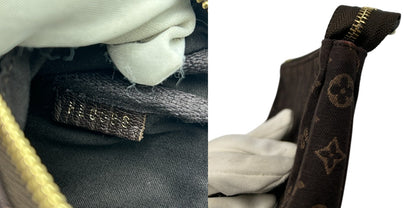 LOUIS VUITTON ルイヴィトン モノグラム・ミニ・ラン バケットPM M9522 トートバッグ キャンバス レザー ブランド 中古 W４