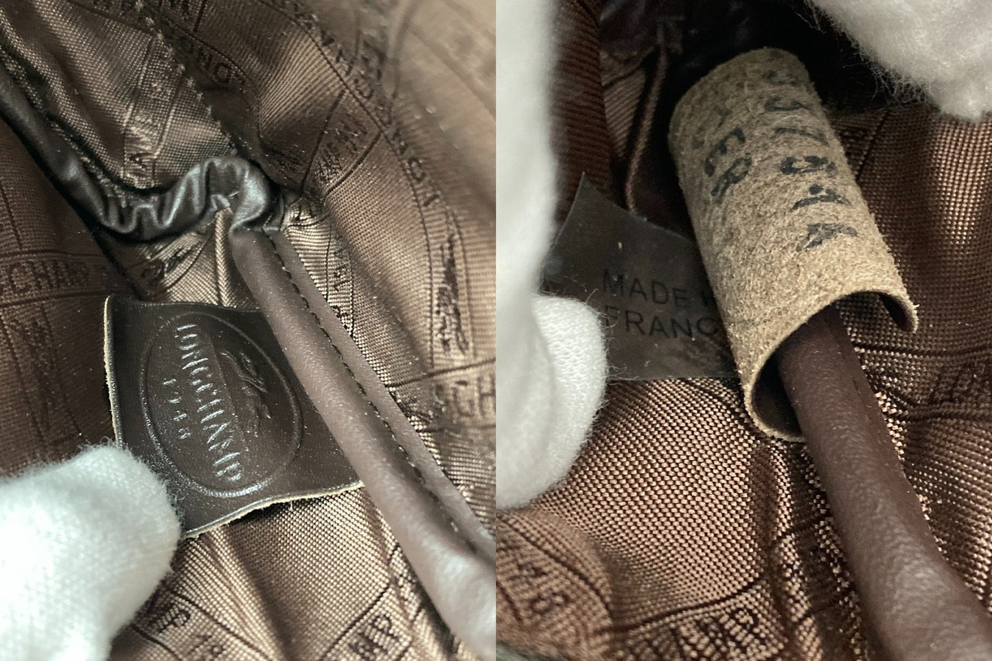 LONGCHAMP ロンシャン レザー ウエストポーチ 中古 D4