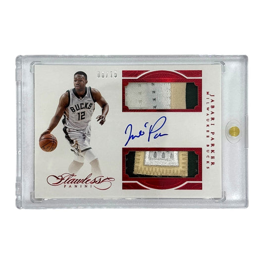 PANINI NBAカード FLAWLESS JABARI PARKER BUCKS 08/15 #DPA-JP 中古 IT1