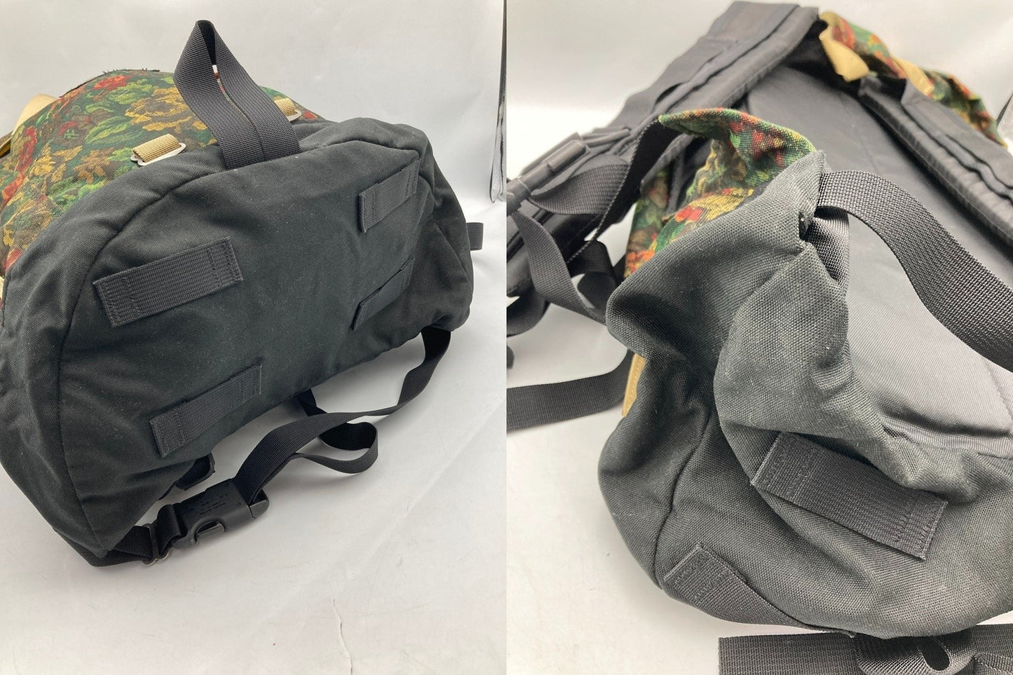 GREGORY グレゴリー 旧ロゴ イエロータペストリー バックパック USA製 中古 D4