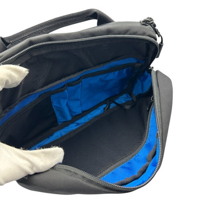 tomtoc トムトック ショルダーバッグ 鞄 ナイロン メンズ 2WAY ハンド ブラック 中古 W４