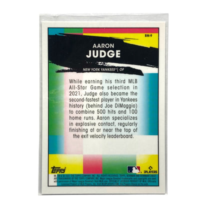 TOPPS MLBカード BOWMAN'S BEST AARON JUDGE YANKEES #BM-9 中古 IT2