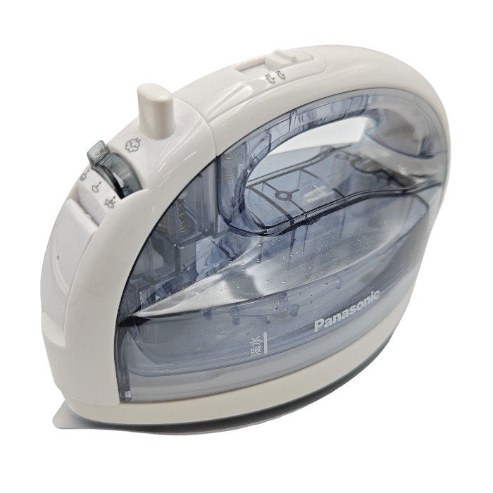 Panasonic パナソニック コードレス スチームアイロン カルル クリアグレー NI-WL407-H 中古 H4