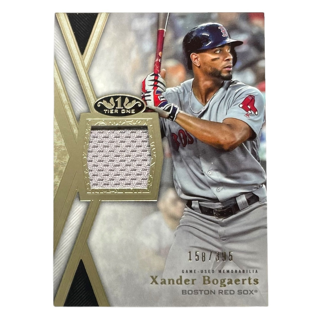 TOPPS MLBカード TIER 1 XANDER BOGAERTS BOSTON RED SOX /395 #T1R-XB 中古 IT2