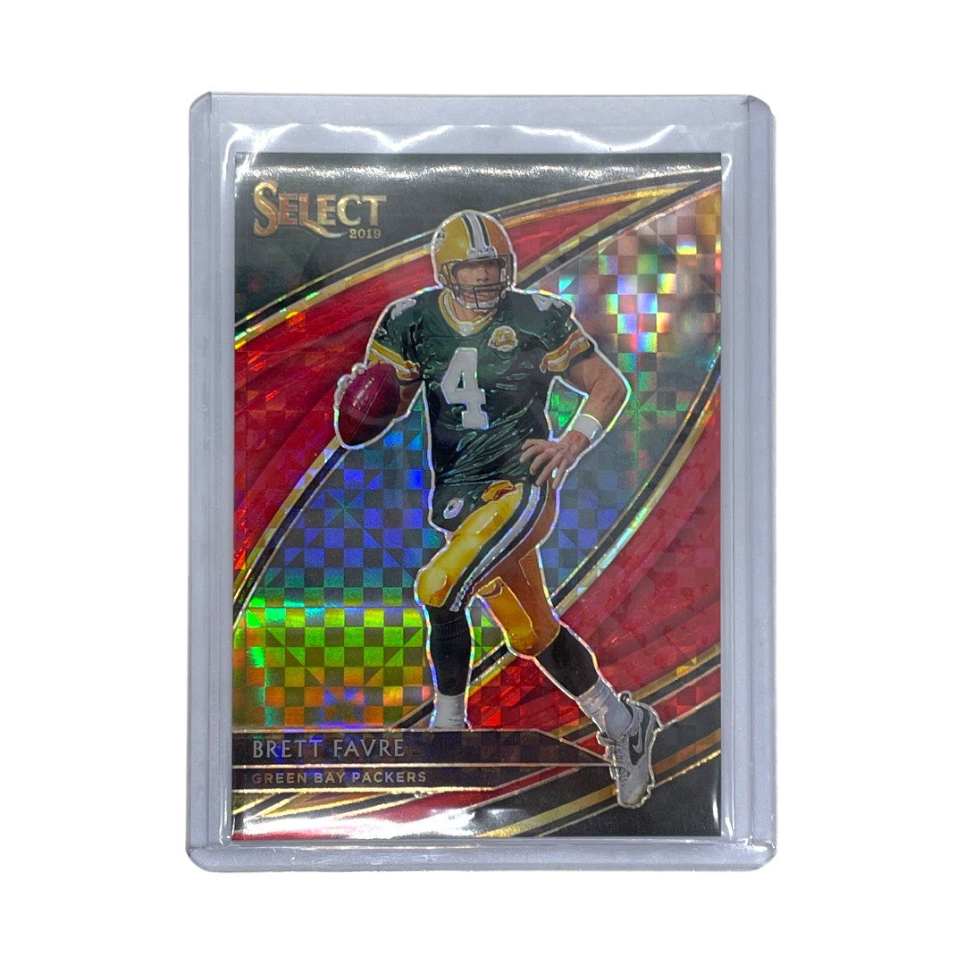 PANINI NFLカード SELECT FIELD LEVEL PRIZM BRETT FAVRE GREEN BAY PACKERS 16/49 #271 中古 IT1