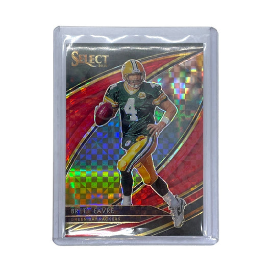 PANINI NFLカード SELECT FIELD LEVEL PRIZM BRETT FAVRE GREEN BAY PACKERS 16/49 #271 中古 IT1