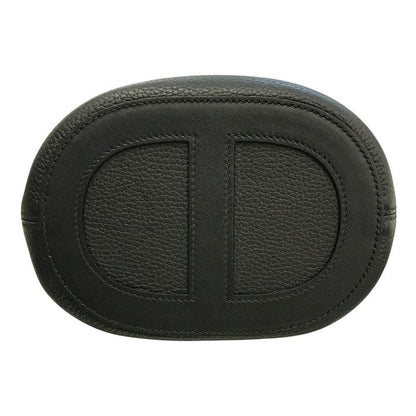 HERMES エルメス インザループ 18 トートバッグ レディース トリヨンクレマンス レザー ハンドバッグ コンパクト シルバー金具 ノワール 中古 T1