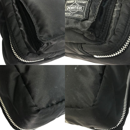 PORTER ポーター タンカー ショルダーバッグ(S) メンズ ナイロン 斜め掛け クリアポケット ブラック 622-06963 中古 T1