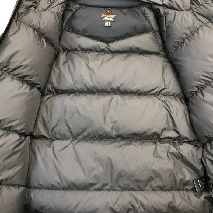 NANGA オーロラテックス ダウンジャケット メンズ アウトドア 定番 防風 防水透湿 ブラック Mサイズ K23A45 中古 T1