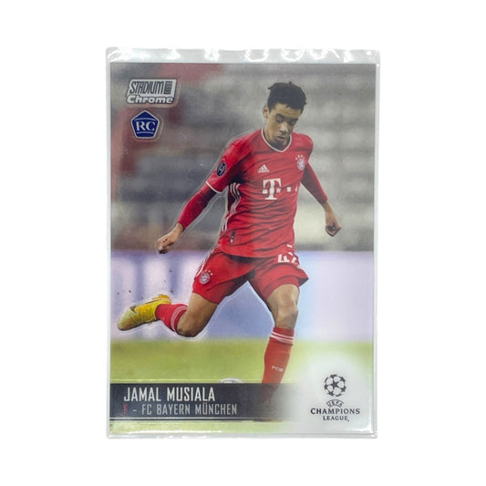 TOPPS サッカーカード STADIUM CLUB CHROME JAMAL MUSIALA BAYERN MUNCHEN #41 中古 IT1