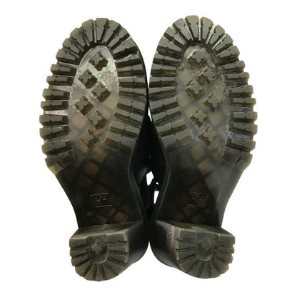 Dr.Martens ドクターマーチン GRANIK サンダル レディース レザー ヒール 厚底 バックル グラニク ブラック UK5 中古 T1