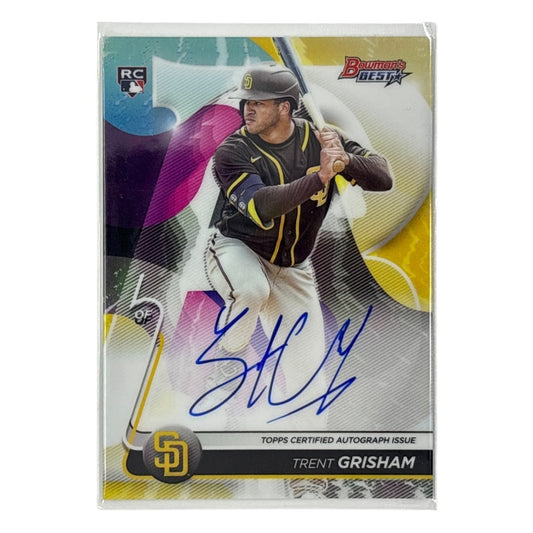 TOPPS MLBカード BOWMAN'S BEST TRENT GRISHAM SAN DIEGO PADRES #B20-TG 中古 IT1