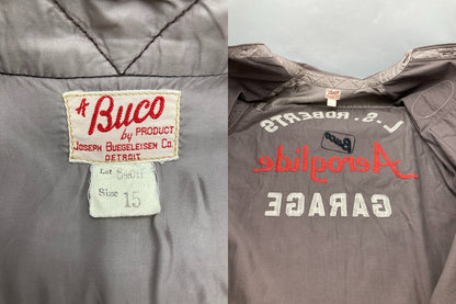 The Real McCoy’s BUCO ザ リアルマッコイズ ブコ ワッペン ワークシャツ サイズ15 メンズ 中古 D4