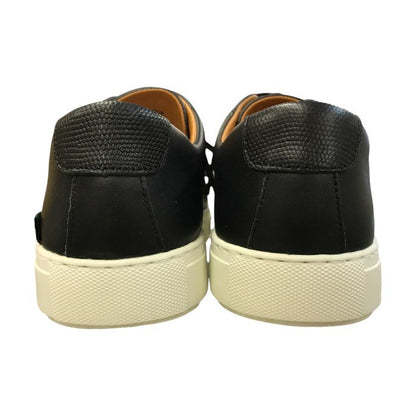 hALON アーロン 7EYE OXFORD スニーカー メンズ レザー オックスフォード ブラック 26.5cm 1331-699-9704-0965 中古 T1