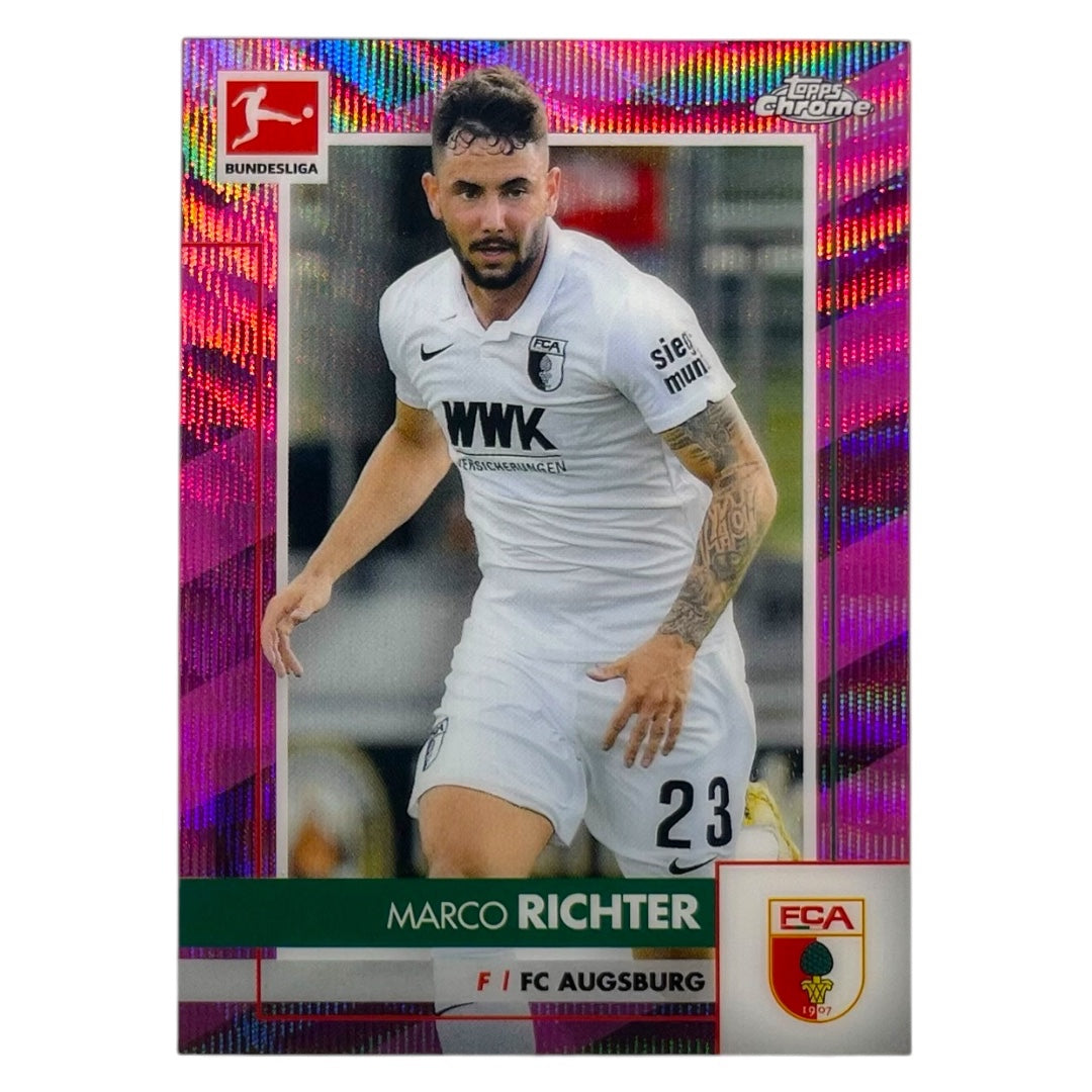TOPPS サッカーカード CHROME MARCO RICHTER AUGSBURG /75 #1 中古 IT2