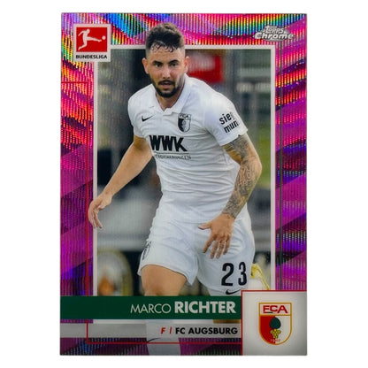 TOPPS サッカーカード CHROME MARCO RICHTER AUGSBURG /75 #1 中古 IT2