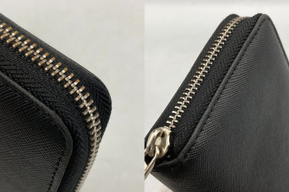 COACH コーチ レキシントン サフィアーノ レザー アコーディオン ジップ アラウンド F74769 長財布 中古 D4