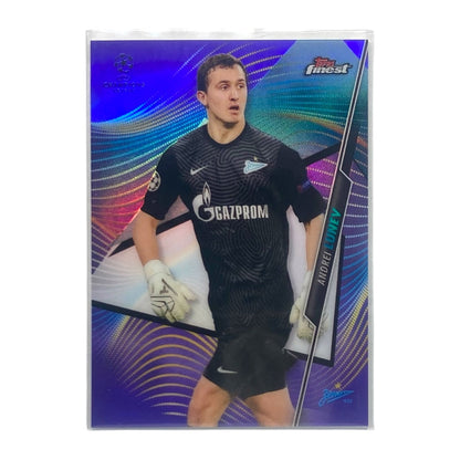 TOPPS サッカーカード FINEST ANDREI LUNEV ZENIT /250 #23 中古 IT2