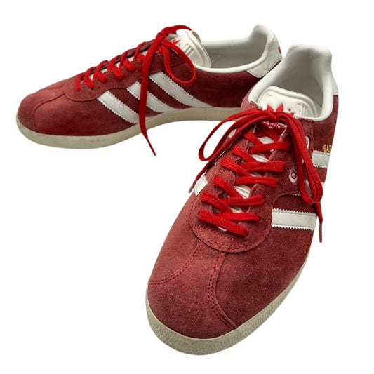 adidas アディダスオリジナルス GAZELLE ガゼル スニーカー BB5242 27.5cm 靴 シューズ メンズ レッド スエード 中古 W４