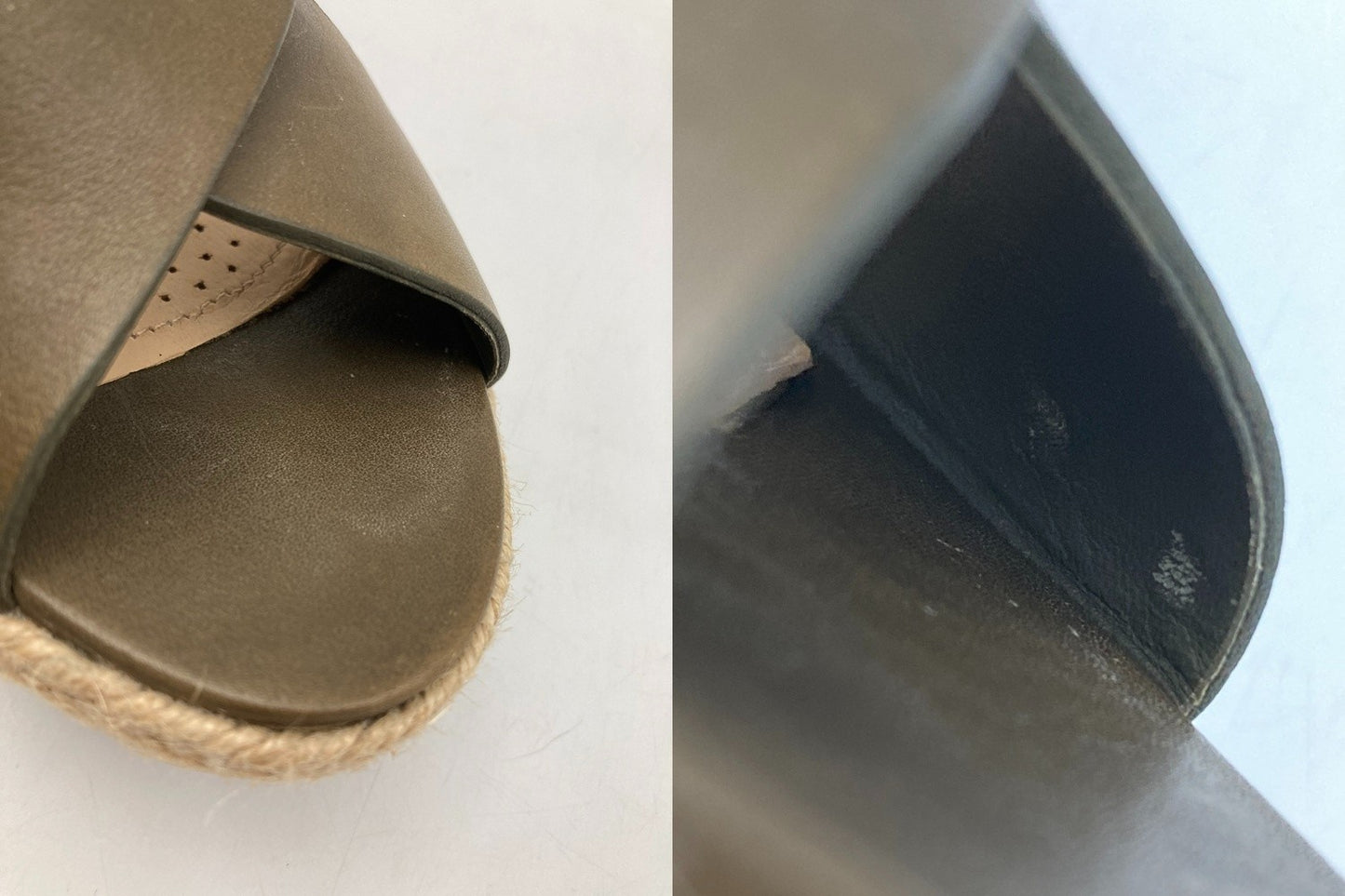 Clarks クラークス パームグロウ ウェッジソール サンダル サイズ22cm レディース 中古 D4