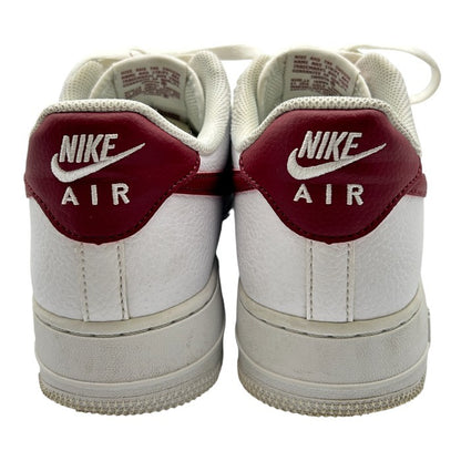 NIKE ナイキ AIR FORCE 1 エアフォース1 CZ0326-100 27.5cm レッド/ホワイト スニーカー シューズ 靴 メンズ 中古 W1