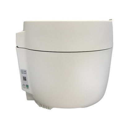 Panasonic パナソニック 炊飯器 ホワイト 5合 圧力 IH コンパクト ダイヤモンド竈釜 銀しゃり タッチパネル SR-NB102-W 中古 T1