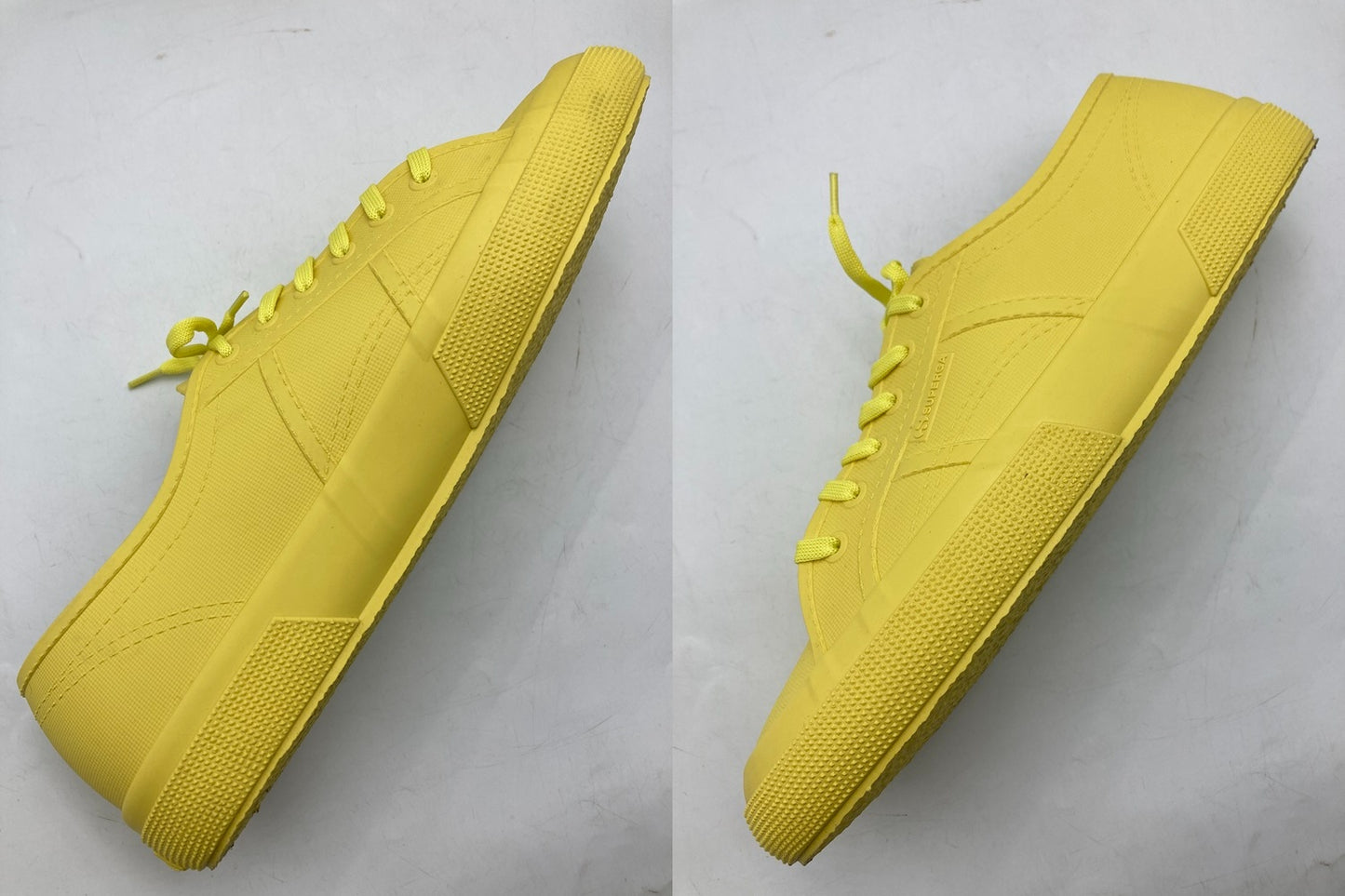 SUPERGA スペルガ レインシューズ 2750 POS U サイズ43 イエローレモン 中古 D4