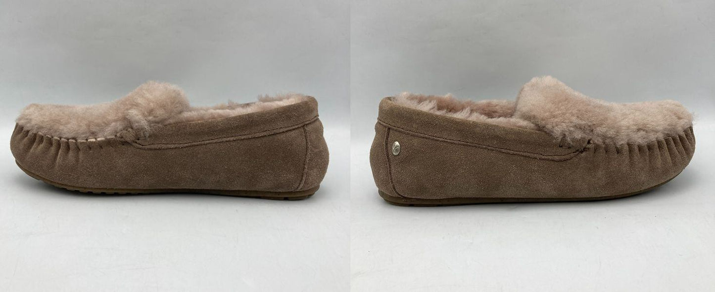 EMU エミュ オーストラリア CAIRNS REVERSE FUR ケアンズ リバース ファー モカシン スリッポン サイズ W7 中古 D4