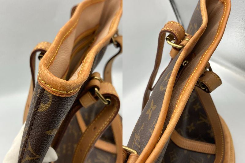 LOUIS VUITTON ルイヴィトン モノグラム バケットGM M42236 中古 D4