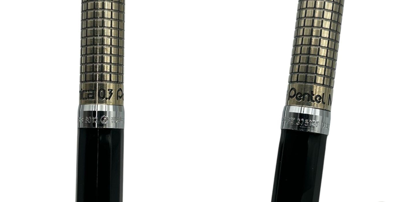 Pentel ぺんてる mechanica メカニカ 0.3mm シャープペンシル 中期 シャーペン 文房具 廃盤 希少 中古 W４