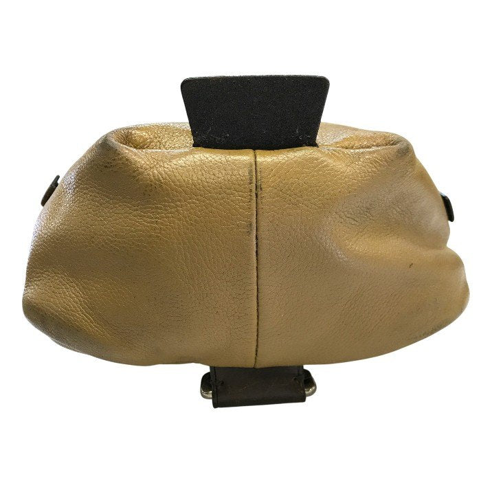 COACH コーチ トンプソン ボディバッグ メンズ レザー ショルダー スリング ベージュ F70360 中古 T1