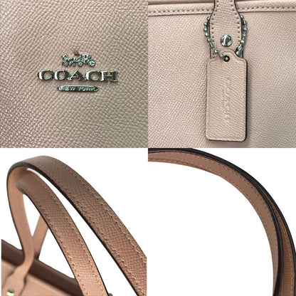 COACH コーチ トートバッグ レディース レザー 大きめサイズ ハンドバッグ ショルダー ピンク F58846 中古 T1