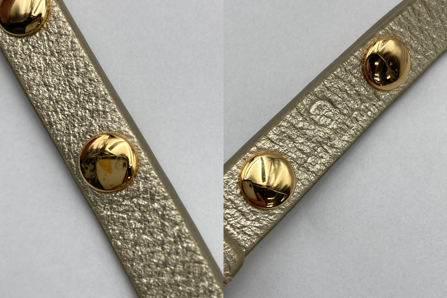 TORY BURCH トリーバーチ ダブルラップ ロゴ スタッズ ブレスレット 中古 D4