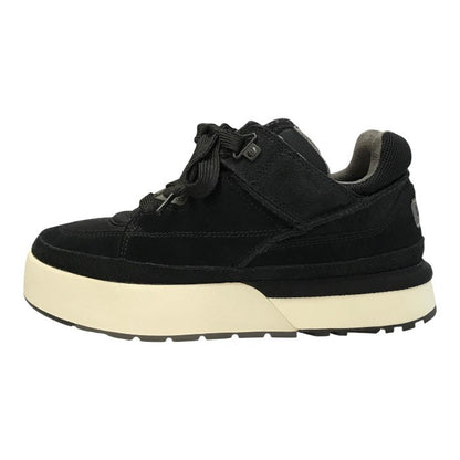 UGG アグ GOLDENCUSH スニーカー レディース スウェード/メッシュ ローカット 厚底 ゴールデンクッシュ ブラック 24.0cm 1152719 中古 T1