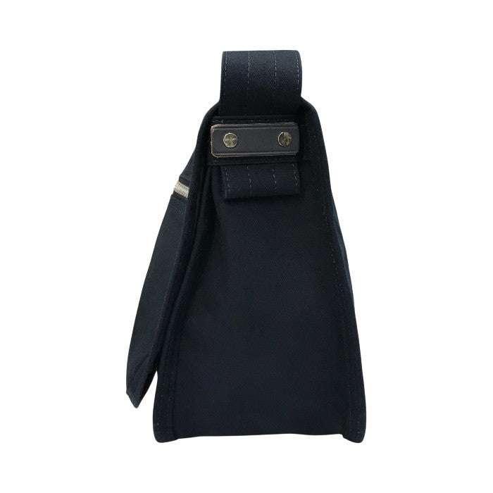 PORTER GIRL ポーター ガール NAKED ネイキッド ショルダーバッグ M レディース キャンバス 斜め掛け メッセンジャー ネイビー 667-19472 中古 T1