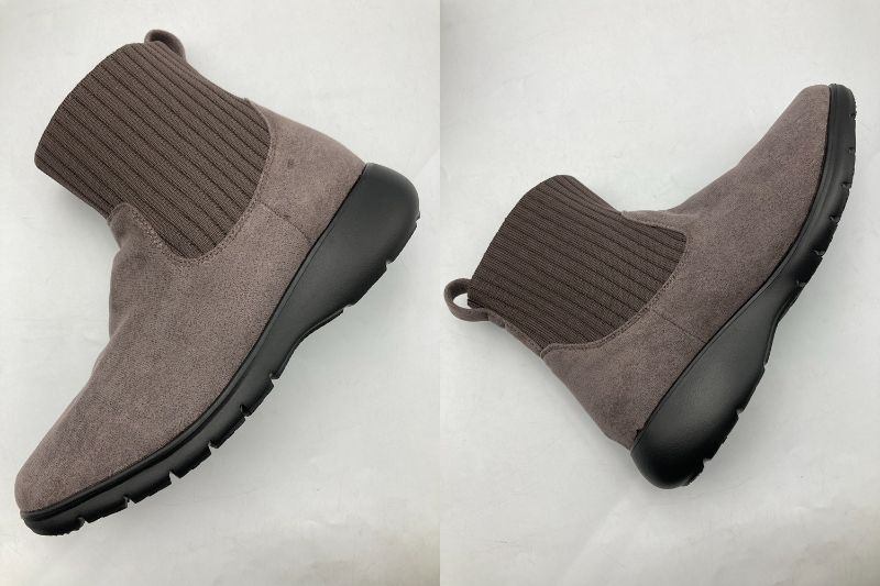 RakkuRakku ラックラック 洗えるストレッチニット はっ水 ブーツ サイズM 中古 D4