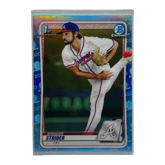 TOPPS MLBカード BOWMAN CHROME 1ST SPENCER STRIDER BRAVES #BD-20 中古 IT2