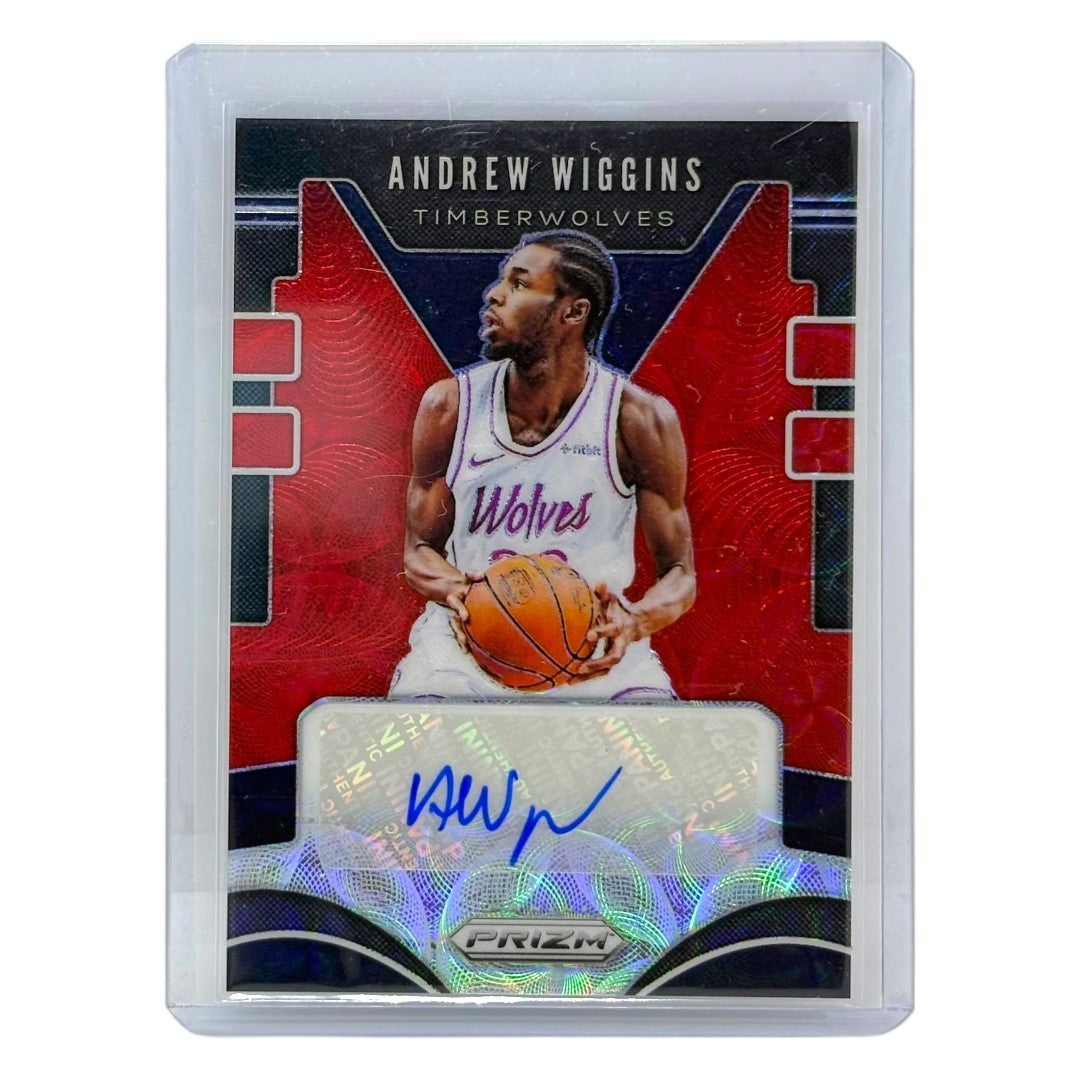 PANINI NBAカード PRIZM ANDREW WIGGINS MINNESOTA TIMBERWOLVES #SG-AWG 中古 IT1