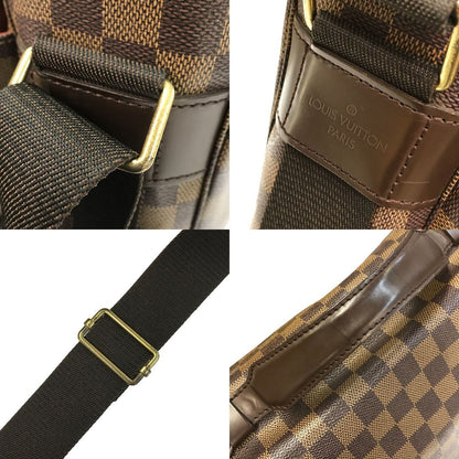 LOUIS VUITTON ルイヴィトン ダミエ エベヌ ブロードウェイ ショルダーバッグ メンズ 斜め掛けショルダー ビジネスバッグ ブラウン N42270 中古 T1