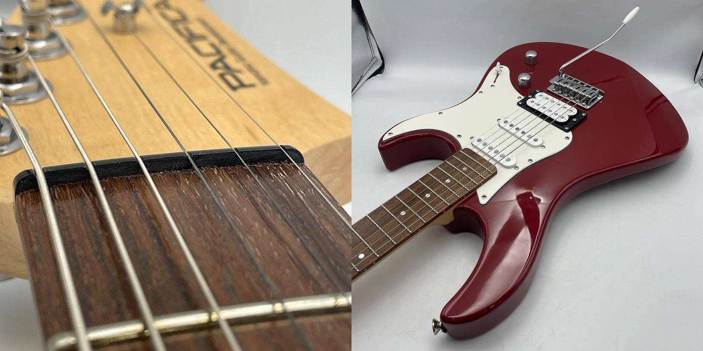 YAMAHA PACIFICA エレキギター PAC 112V RED ヤマハ パシフィカ ストラトタイプ 入門 練習 中古 R4
