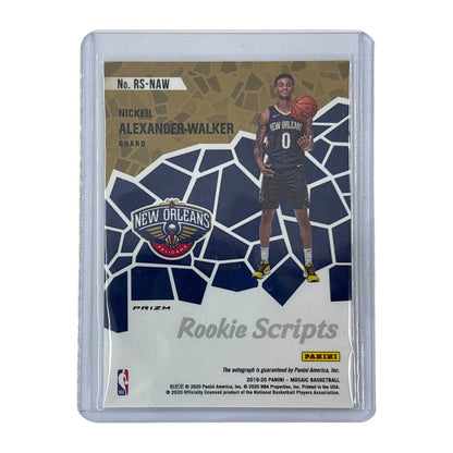PANINI NBAカード MOSAIC PRIZM NICKEIL ALEXANDER-WALKER NEW ORLEANS PELICANS #RS-NAW 中古 IT1
