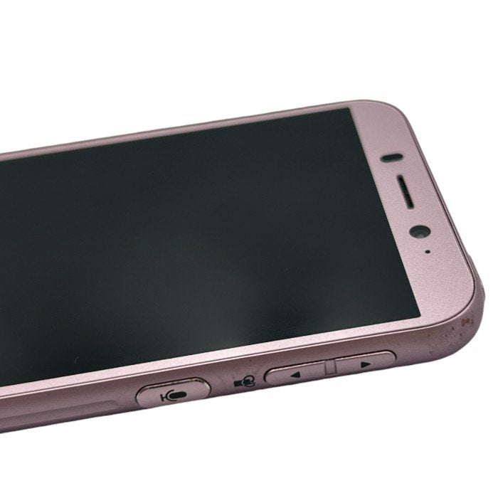 SHARP シャープ シンプルスマホ4 32GB 704sh スマートフォン スマホ 高齢者向け 本体 ピンク 中古 W４