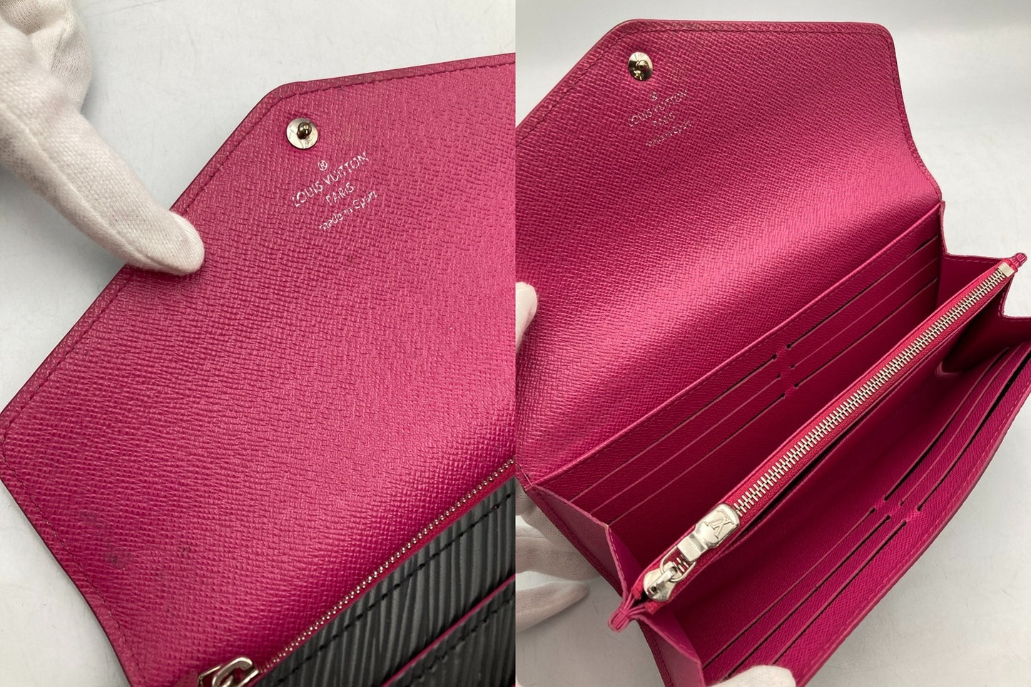 LOUIS VUITTON ルイヴィトン エピ ポルトフォイユ サラ 長財布 M64322 中古 D4