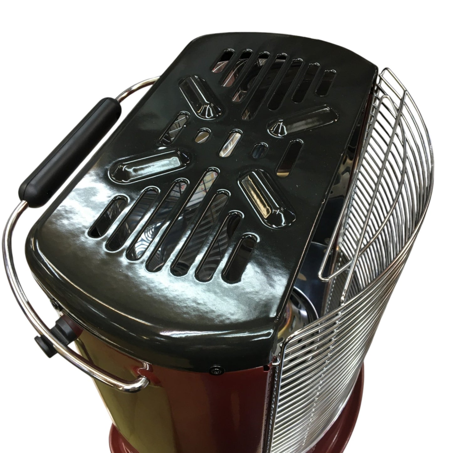 岩谷産業 Iwatani カセットガスストーブ デカ暖III レッド CB-STV-DKD3 中古 Y4
